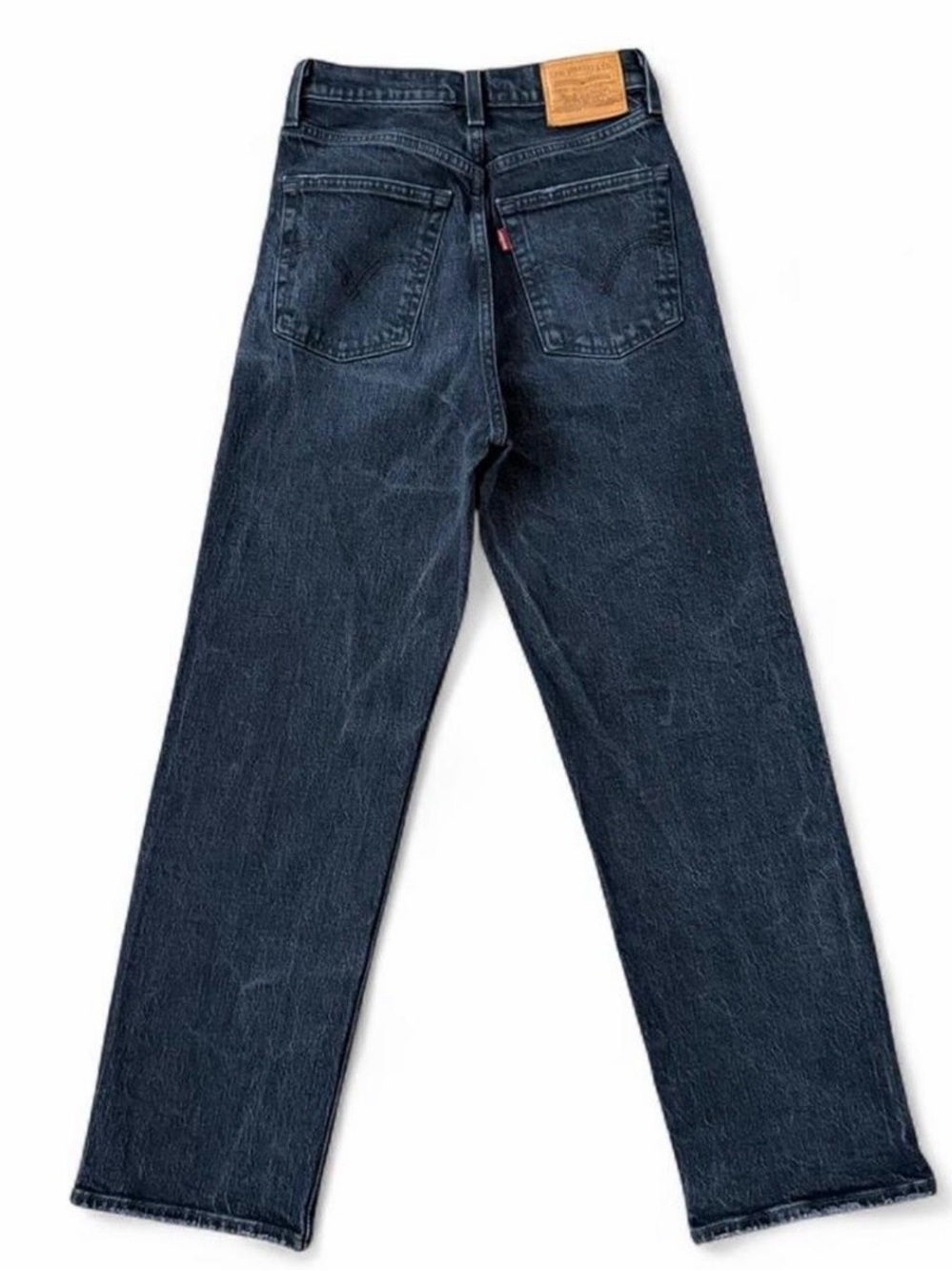 Levi's black ribcage straight denim jeans Size 25x27